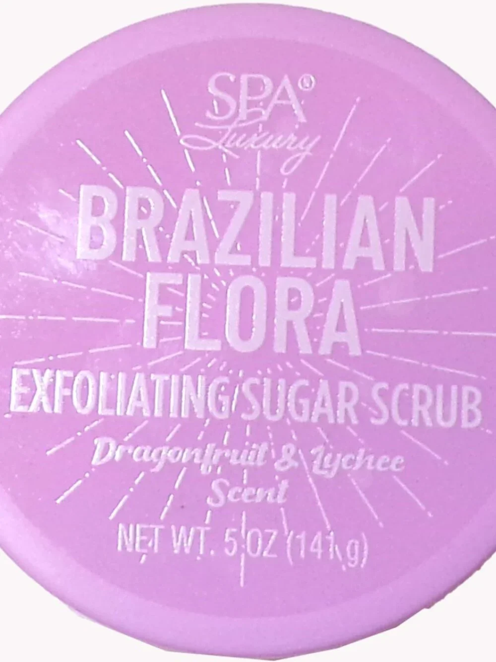 Spa Luxury Brazilian Flora Exfoliating / Sugar-Scrub 5 oz (Set of 2)